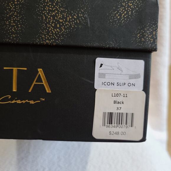 Lita by Ciara Icon Italian Leather Slip On size 37/6 - Picture 7 of 7